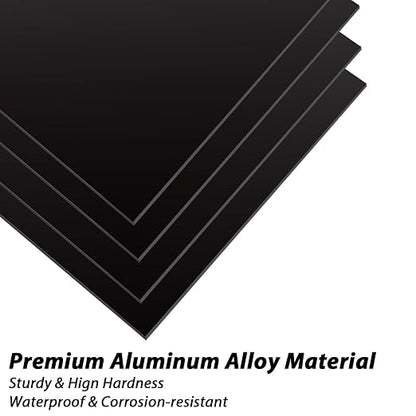3 Pack 5052 Aluminum Sheet Metal 12 x 12 x 1/16 Inch, 1.5 MM Thin Anodized - Image 3