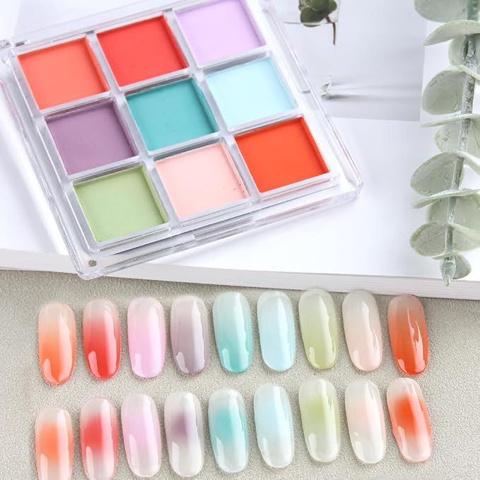 18 Colors Neon Phosphor Solid Pigment Powder Set - Image 5