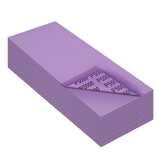 Sandpaper 5000 Grit, Wet Dry Sanding Sheets, High Performance Ceramic Abrasive by MAXMAN