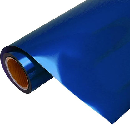 10 Yard x 20" Wide Roll Threadart Metallic Foil Royal Blue Heat Transfer Vinyl by ThreadArt