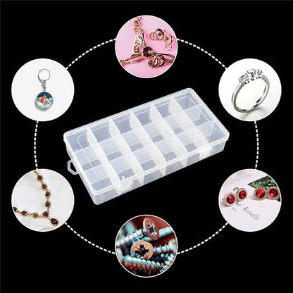 5 Pack 18 Compartment Organizer Box - Image 6