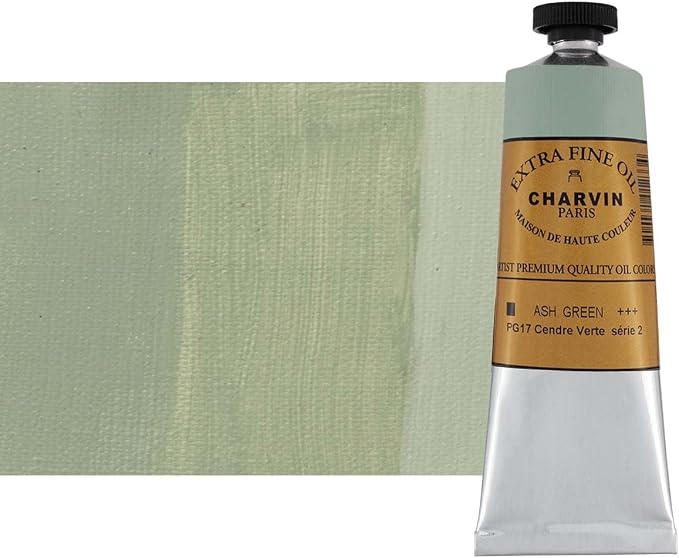 Charvin Extra Fine Oil Paint, Ash Green 60 ml by Unknown