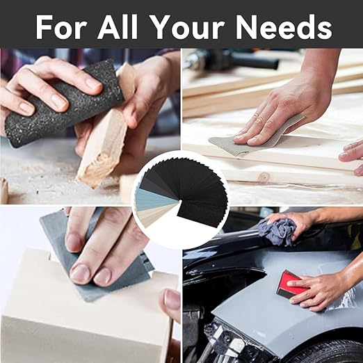 25-Piece Fine Sandpaper Set 1000/2000/3000/5000/7000 Grit Wet Dry Sandpaper - Image 6