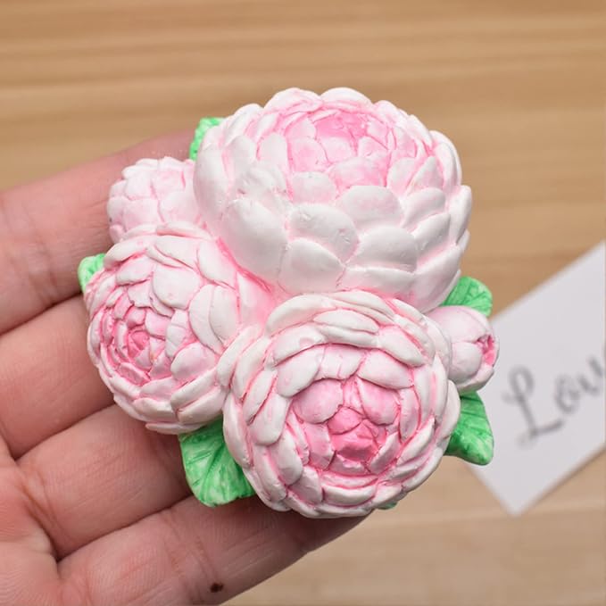 3D Rose Flower Silicone Fondant Mold Chocolate Candy Cake Decorating Mould Soap - Image 3