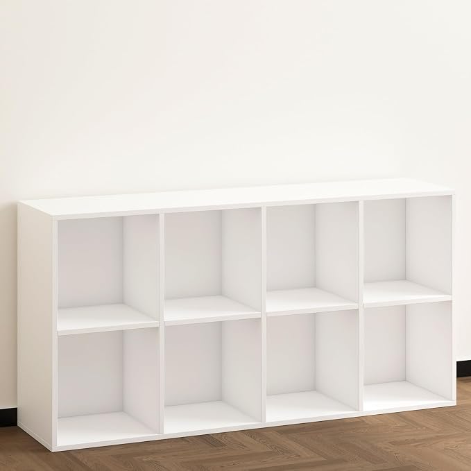 Wooden 8 Cube Storage Organizer - Image 8