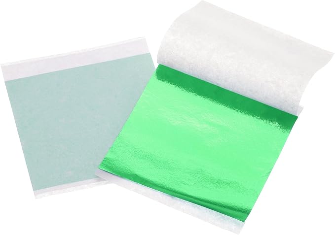 uxcell 100pcs Leaf Sheets, 3.5" x 3.5" Foil Sheets Paper Sheets by uxcell