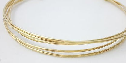 24 Gauge, Jeweler's Brass Wire, Dead Soft, CDA #230 Alloy Jewelry Grade by CRAFTWIRE