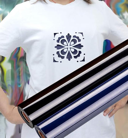 guangyintong Heat Transfer Vinyl Navy Blue HTV Rolls, Matte Surface HTV Vinyl - Image 6