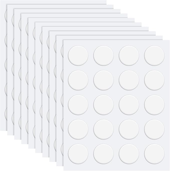 Zonon 200 Pcs Double Sided Adhesive Dots Clear Glue Point Tape Stickers Balloon by Zonon
