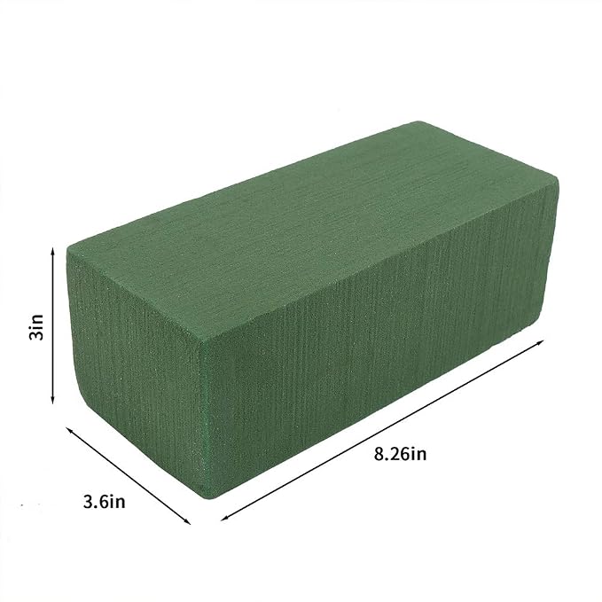 CCINEE Floral Foam Bricks, Florist Foam Green Blocks Supplies - Image 2