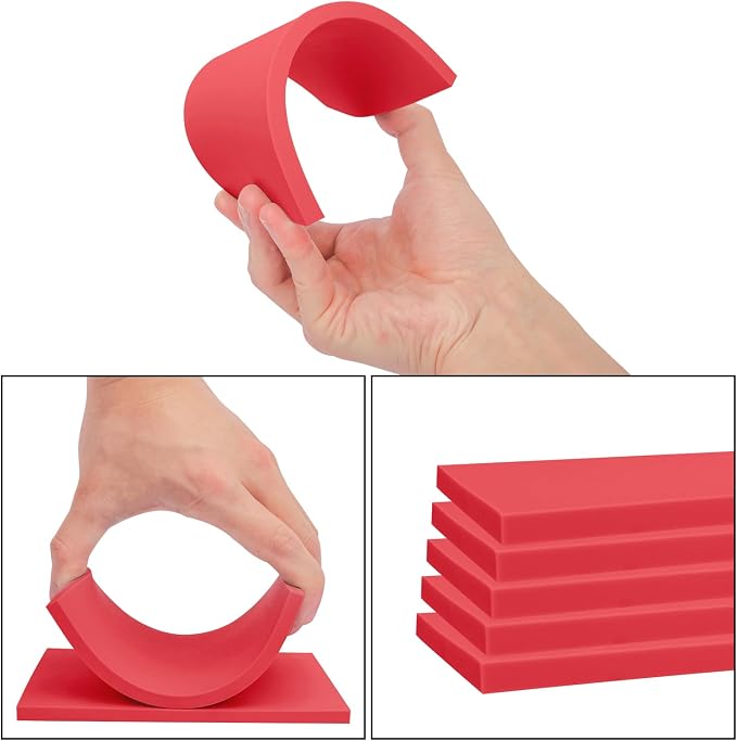 25 Pcs 4"x6" Rubber Carving Blocks, Linoleum Blocks, Stamp Carving Blocks - Image 3