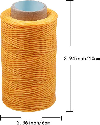 284 Yards Waxed Thread, 210D Heavy Duty Upholstery Wax Thread - Image 2