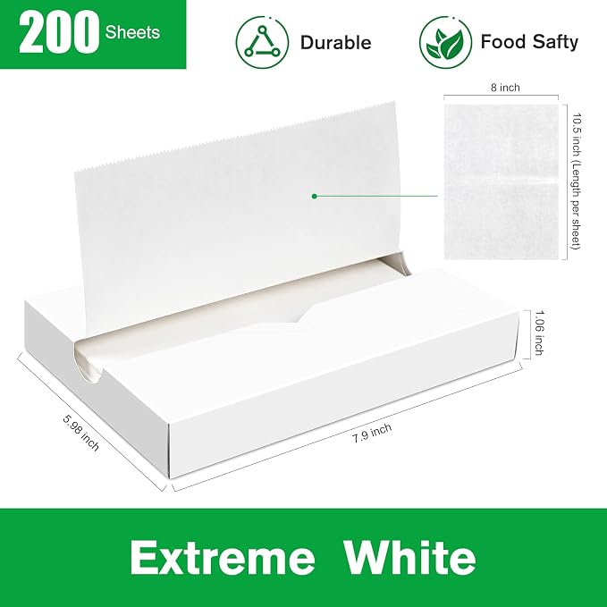 Precut POP UP Deli Paper Sheet Pack of 200, Interfolded Heavy Paper - Image 2
