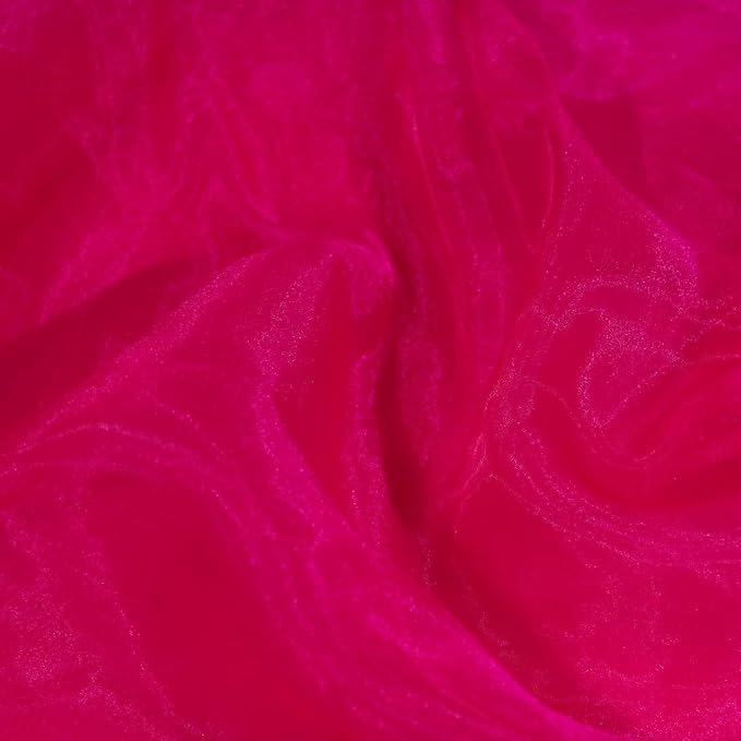 Fynite Sheer Organza Fabric | 10 Yards Long | 44" Wide | Bridal Solid Sheer - Image 5