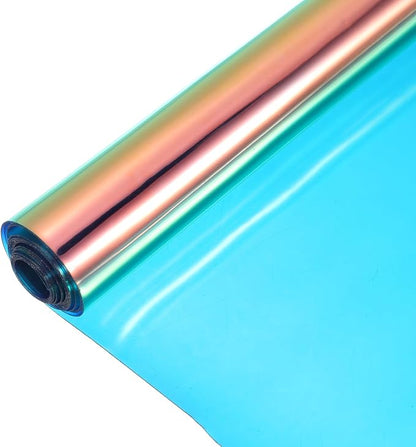 MECCANIXITY Holographic Clear PVC Vinyl Film Holographic PVC Fabric Waterproof by MECCANIXITY