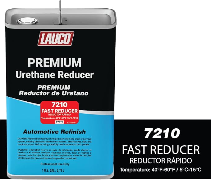 LAUCO Fast Urethane Grade Reducer, 1 Gallon, High-Performance Solvent Thinner - Image 2