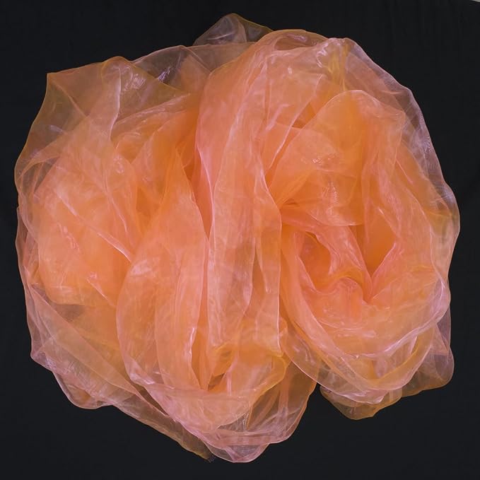 Two-Tone Iridescent Holographic Organza Fabric - Image 5