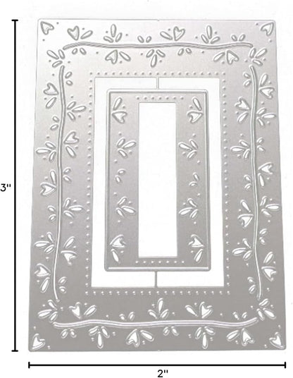 Cutting Dies Metal Stencils Scrapbooking Tools Flowers Lace Frame DIY Embossing - Image 7