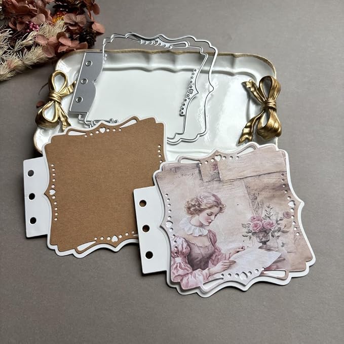 Square Framed Loose-Leaf Die Cuts - Image 2