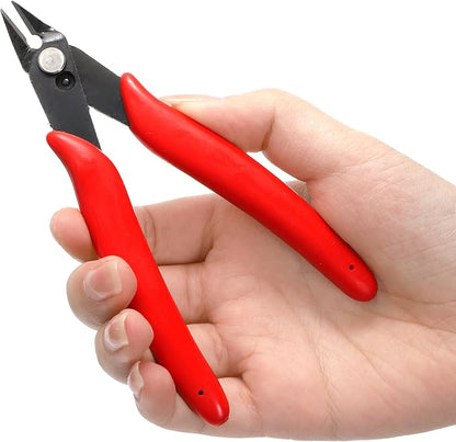 10 Pack 170 Wire Cutters, 5 Inch Small Precision Flush Cut Pliers - Image 3