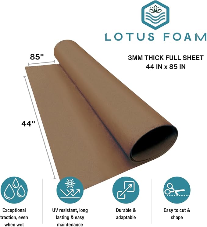 LotusFoam Large 3mm EVA Foam Sheet - Image 2