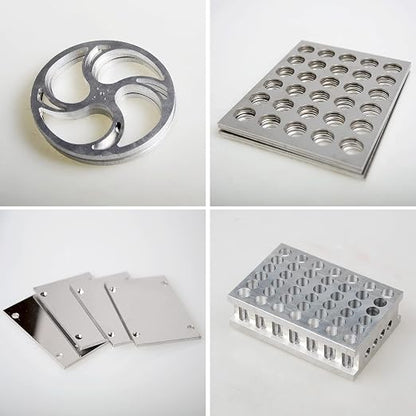 2 Pieces 6061 T651 Aluminum Sheet Metal 12 x 12 x1/8 Inch Thickness Rectangle - Image 5