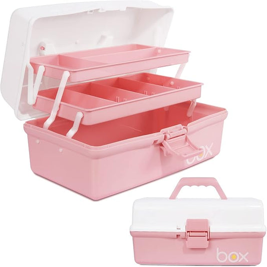 12in Three-Layer Multipurpose Storage Box Organizer Folding Tool Box/Art & by Focusonefficientstorage