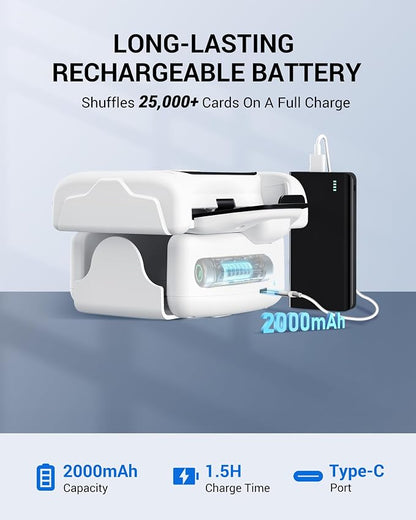 Rechargeable Automatic Card Shuffler - Image 2