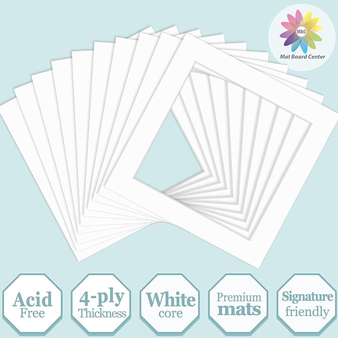 MBC Mat Board Center, 10 Pack 10x10 - Image 2