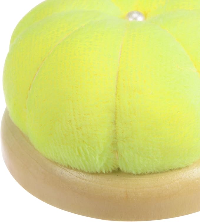 HARFINGTON Wooden Base Needle Pincushions Japanese Style Pin Cushions Round Pin - Image 4