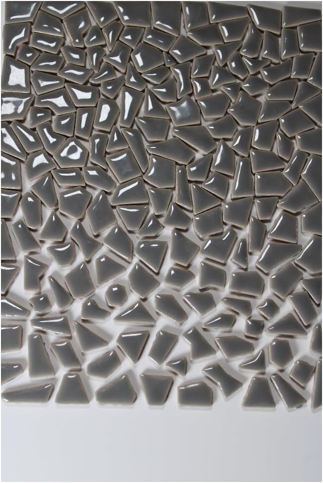 Ceramic Mosaic Tiles for Crafts & Art Projects 200 Grams Vibrant Colors Pieces - Image 8