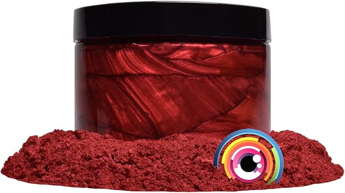 Eye Candy Pigments Premium True Red Mica Powder - Image 5
