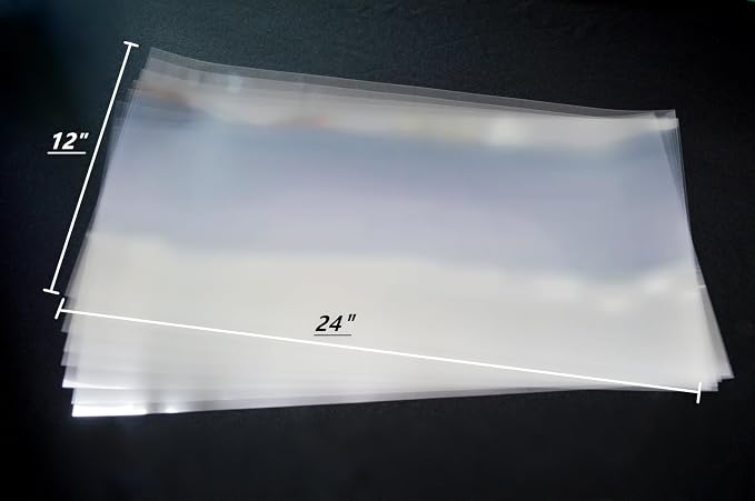 8 Sheets 7.5 mil Acetate Mylar Sheet 12 x 24 inch Transparent PET Blank Stencil - Image 3