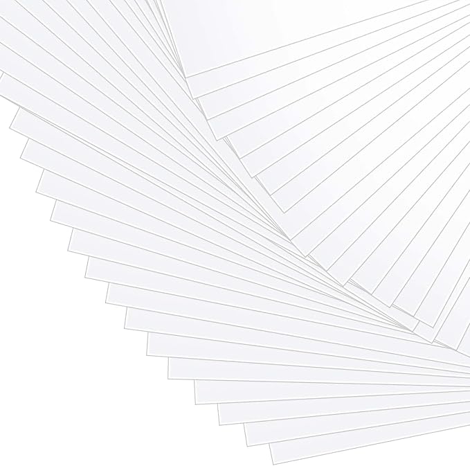JAPCHET 50 Pcs 12 x 12 Inches PET Blank Stencil Sheets, 10 mil Acetate Sheets - Image 3