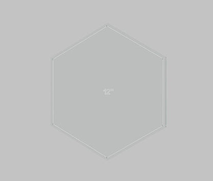 Hexagon Quilting Template Set - Image 3