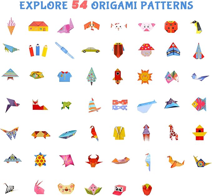 Origami Kit for Kids Ages 5-16, 108 Sheets - Image 2