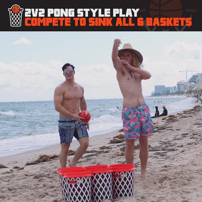 Giant Yard Pong and Basketball Game - Image 5