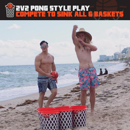 Giant Yard Pong and Basketball Game - Image 5