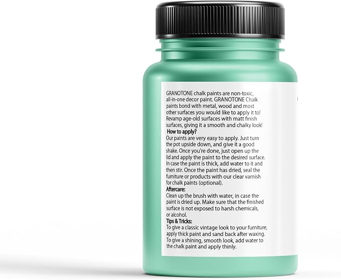 GRANOTONE Chalk Paint for Furniture, Home Decor, Crafts | Eco-Friendly | All In - Image 2