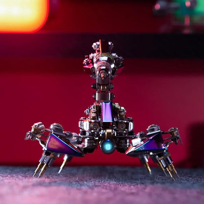 Mostarle Cyberpunk Rage Scorpion 3D Metal Puzzle, DIY Sci-Fi Model - Image 8