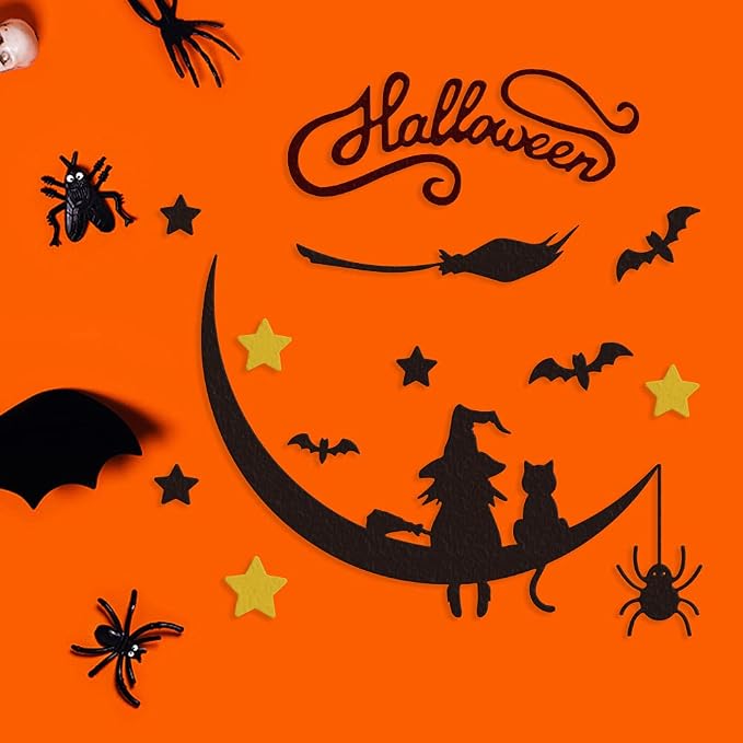 Metal Halloween Die Cuts Moon Cat Spider Star Witch Cutting Dies Embossing - Image 4