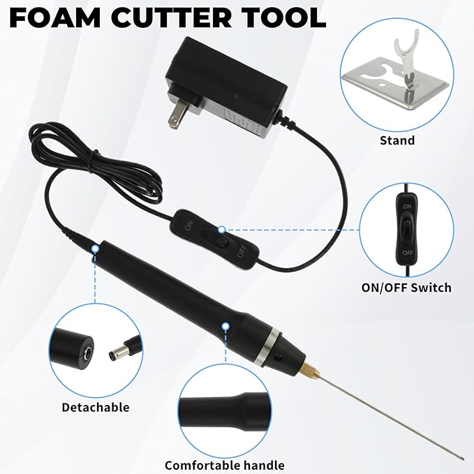 3-in-1Hot Wire Foam Cutter, Foam Cutter Tool Kit, - Image 6