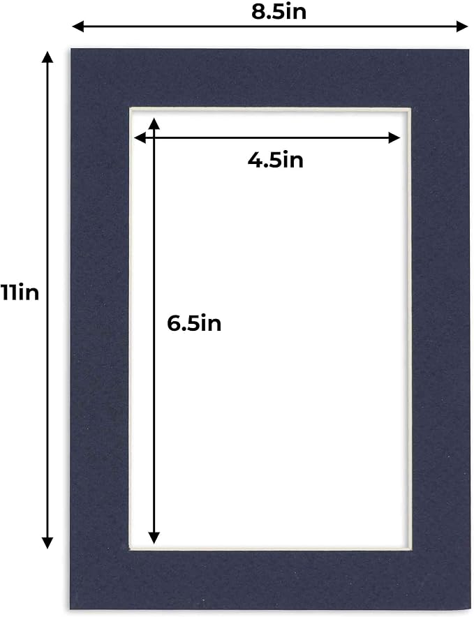 5x7 Mat for 8.5x11 Frame - Image 3
