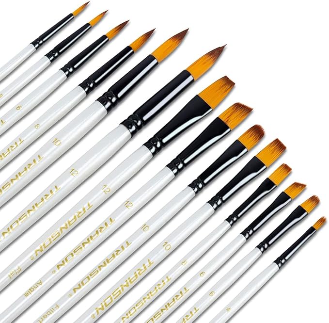 Transon 14pcs Art Painting Brush Set - Image 6