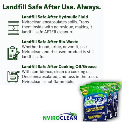 5 LB - Absorbs up to 180 LBS! Spill Absorbent & Encapsulant - Image 7