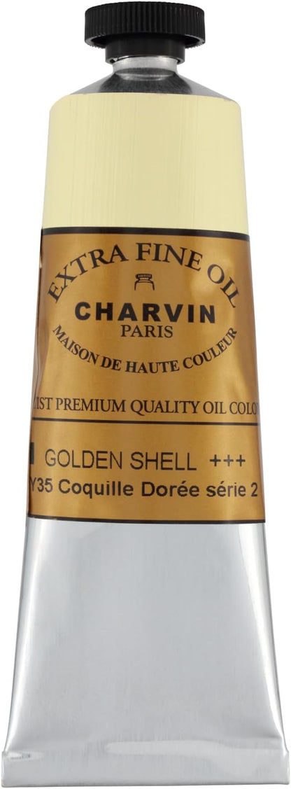 Charvin Extra Fine Oil Paint, Rich Texture, Poppy Oil-Based, Light-Fast - Image 2