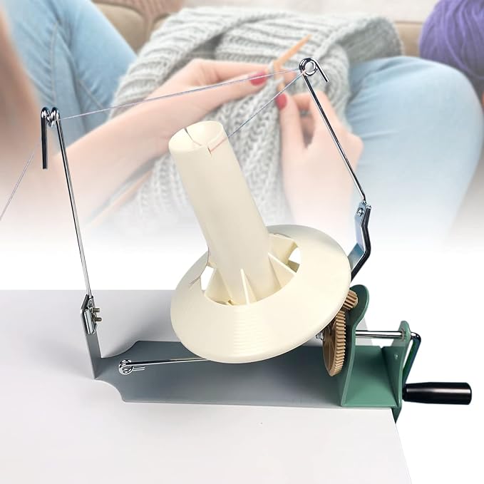 Yarn Ball Winder 18oz Large Swift Yarn Fiber Wool String Ball Winder, Tabletop - Image 4