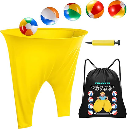 Granny Pants Yard Game – Hilarious Giant Stretchy Pant by Vinanker