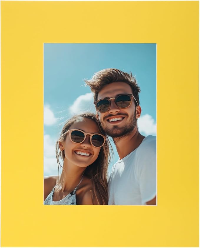 uxcell Picture Mats, 8 x 10 Mat Board Center by uxcell