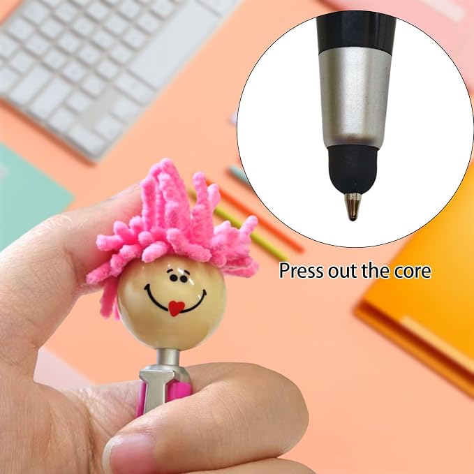 Pens, ballpoint pen, Funny Mophea Topper Pen - Image 5